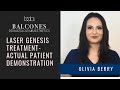 Laser Genesis Actual Demonstration| Balcones Dermatology & Aesthetics | Austin, TX | Ph:512-459-4869