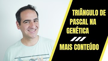 TRIÂNGULO de PASCAL na GENÉTICA - MAIS CONTEÚDO - Prof. Sanabria