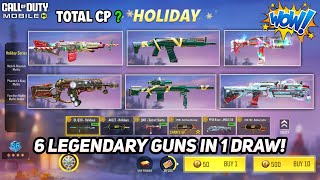 Buying Full HOLIDAY SERIES Lucky Draw CODM