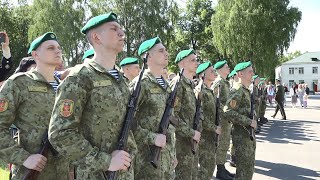 Служу Республике Беларусь! Военнослужащие Пинского погранотряда приняли присягу