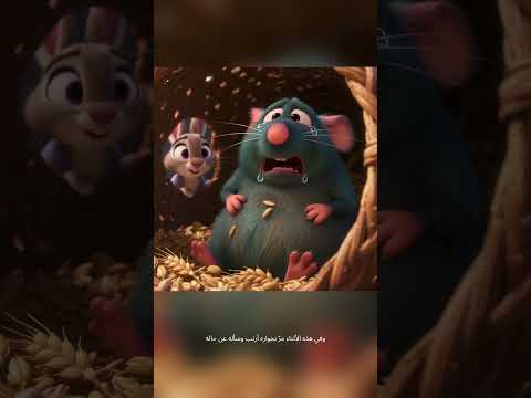 قصة الفأر الطماع أجمل قصة أطفال قبل النوم قصة قصيرة وممتعة للأطفال مع عبرة جميلة