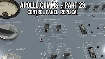 Apollo Comms Part 23: making connectors and a control panel