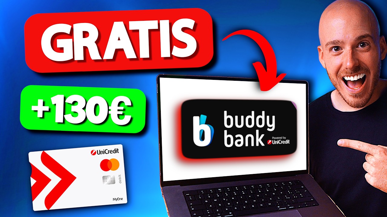 Come Aprire il Conto BUDDYBANK Gratis nel 2026 e Ottenere 550€ di BONUS [Tutorial Facile]