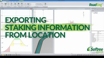 How to export staking information from RoadEng Location Module