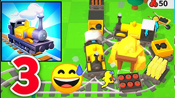 Rail Land Train Farming Game Part 3 Android and iOS gameplay walkthrough