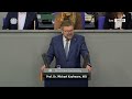 Prof. Dr. Michael Kaufmann zum Wissenschaftsfreiheitsgesetzes! - AfD-Fraktion im Bundestag