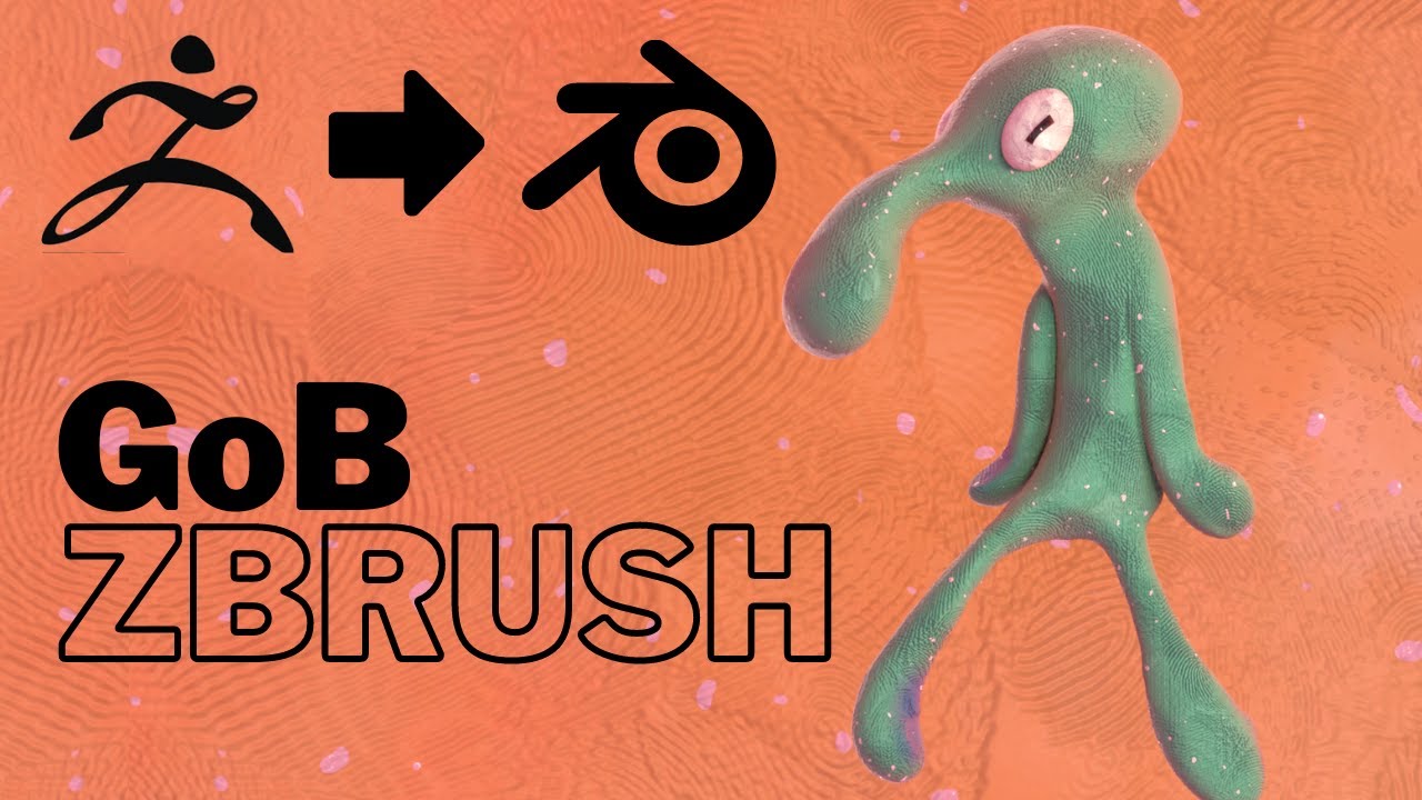 go b zbrush to blender