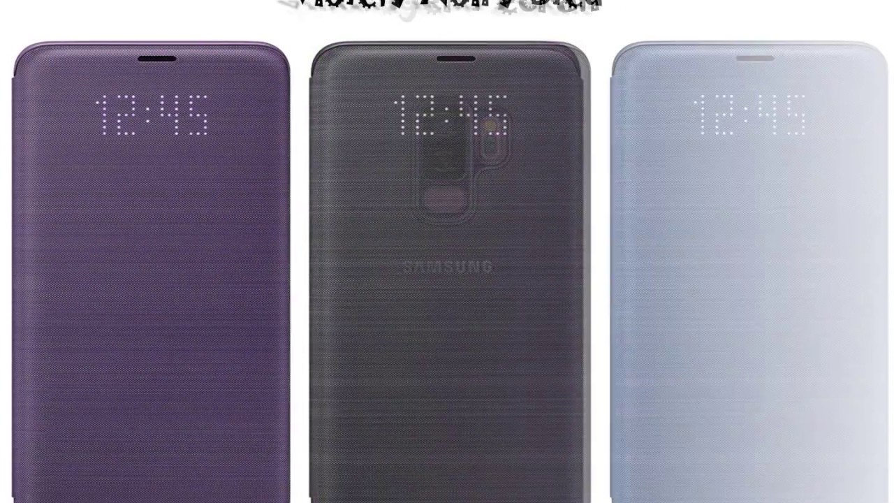 Led View Cover S9 Geht Nicht Mehr Coque Samsung Galaxy S9 et Galaxy S9 Plus Led View Stand Cover Officiel