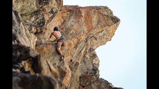 Climbing the Scrilla (5.12b)