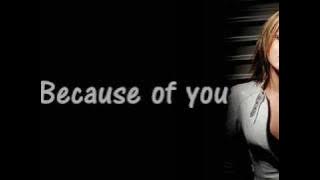Because Of You - Kelly Clarkson -Instrumental Version  lyrics