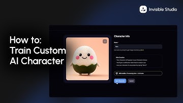 How to: Create & Train Your Own Characters | Invisible Studio Tips & Tricks - Make Anything!