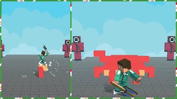 Squid Game - Craft Runner - All Levels Gameplay Walkthrough Android, iOS #7