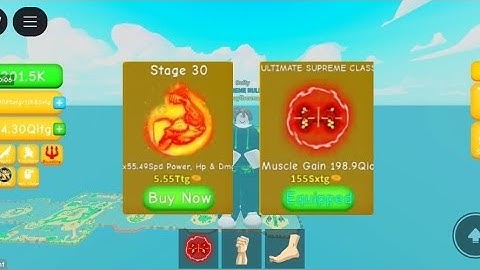 Getting Stage 30 + Ultimate Supreme Class in Legacy Lifting Simulator