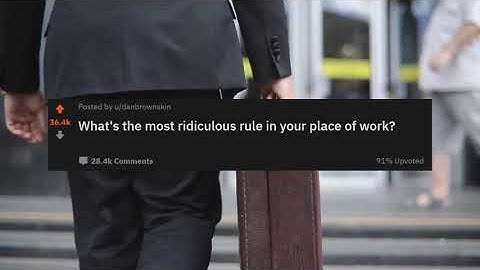 1 Hour Of The Craziest Rules Stories Of r/AskReddit