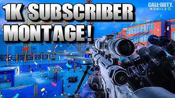 COD MOBILE 1K SUBSCRIBER SPECIAL! (LEGENDARY RANKED)