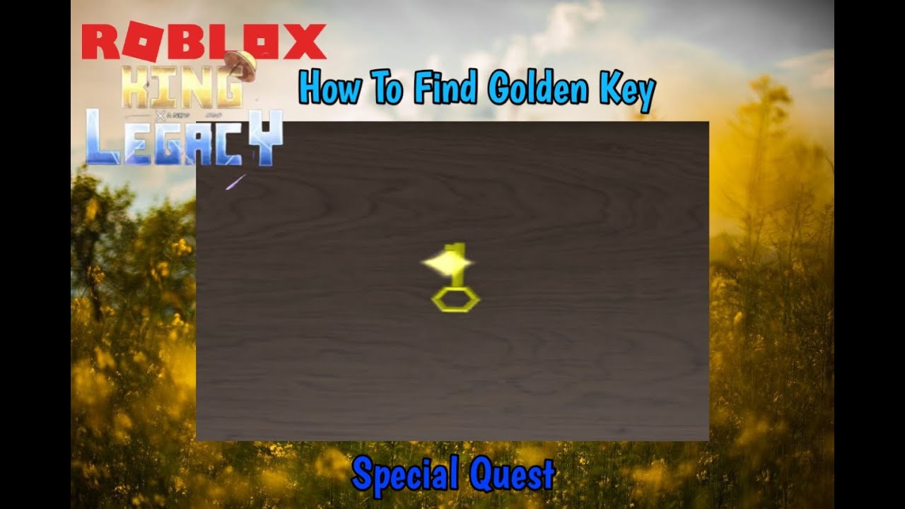 Where to find the Golden key in Kings Legacy #roblox #kinglegacy #onep