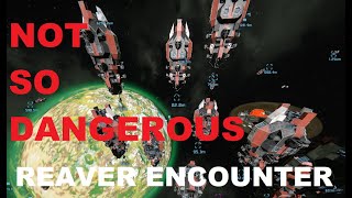 "Dangerous" reaver encounter in Space Engineers (Messing with Fleet Command MK2 in creative mode)