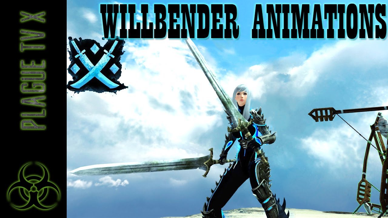 GW2: WILLBENDER ( Guardian ) All animations - Guild Wars 2 End of Dragons