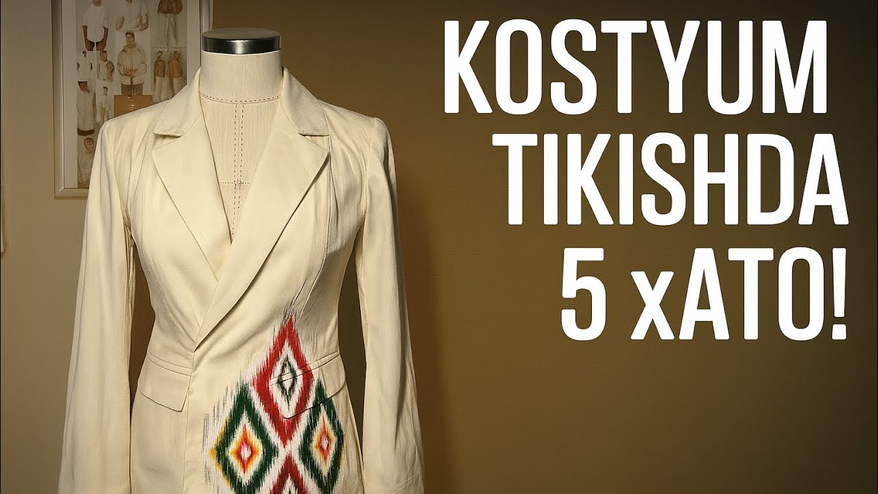 Kostyum tikayotganda qo‘yiladigan xatolar !