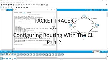 7.Configuring Routing with The CLI part 2 Updated | Amharic
