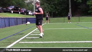 Tyler Rieger 2020 National Scholarship Camp