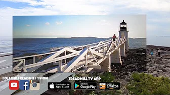 Forrest Gump making the turn at Marshall Point Lighthouse