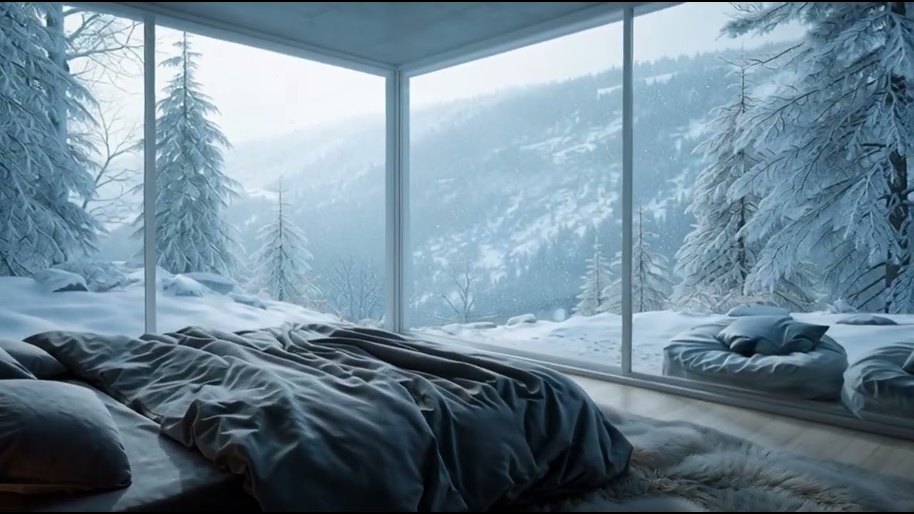 WINTER-Calm Piano Music for Sleep-Relaxation #8