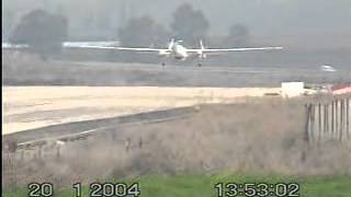 Heron 1  UAV Automatic landing