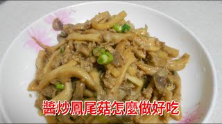 醬炒鳳尾菇怎麼做好吃