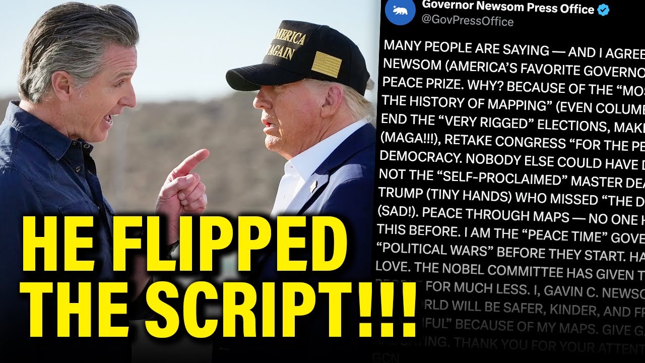 Trump TORMENTED by NEWSOM in latest MOVE