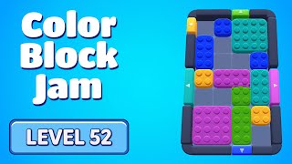 Color Block Jam Level 52 | Every Puzzle Solved! 🎯