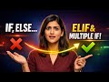 Python multiple if and if elif else Explained 😱 | Beginners Make This BIG Mistake!