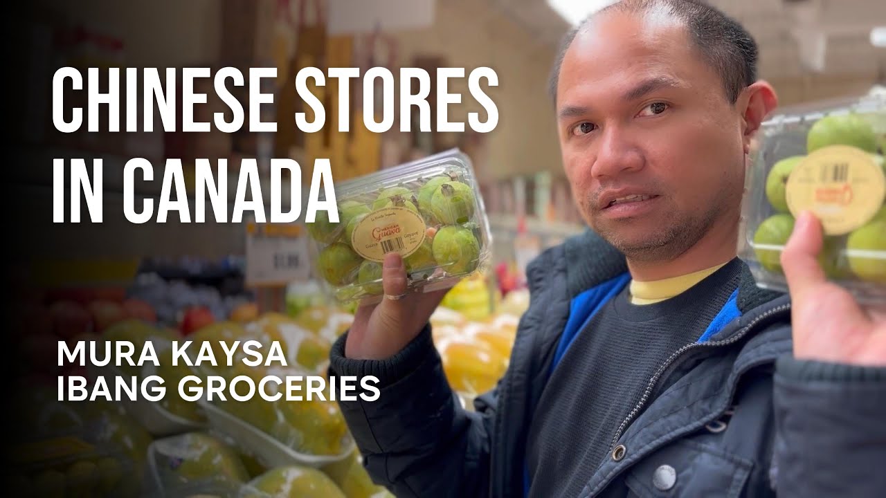 Exploring Chinese Grocery Stores in Canada! 🛒🇨🇳 Finding Unique