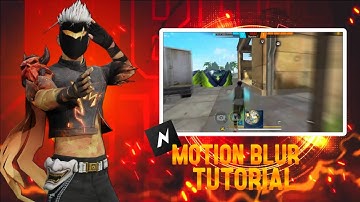MOTION BLUR FULL TUTORIAL ✅⚙️