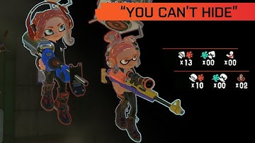 [Splatoon 3] Two chargers SMOKE the enemy team straight on Turf War