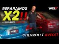 LLEGARON JUNTOS A REPARACIÓN DE ABOLLADURAS ESTOS CHEVROLET AVEO