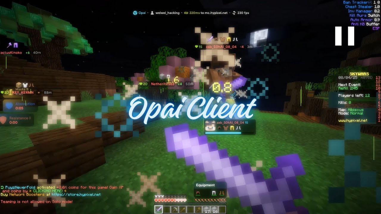 This is best hypintave hacked client w/ Opai 25.1 - YouTube