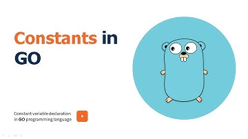 Constant variable declaration in golang