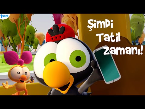 1 SAAT TÜRKÇE ÇİZGİ FİLM - Limon ile Zeytin #109 - Şimdi Tatil Zamanı! 🤩🥳🤪| TRT Çocuk