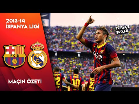 Barcelona 2-1 Real Madrid | 2013-14 İspanya Ligi - Türkçe Spiker