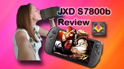 Girly gamer - My JXD S7800b review and demo HD