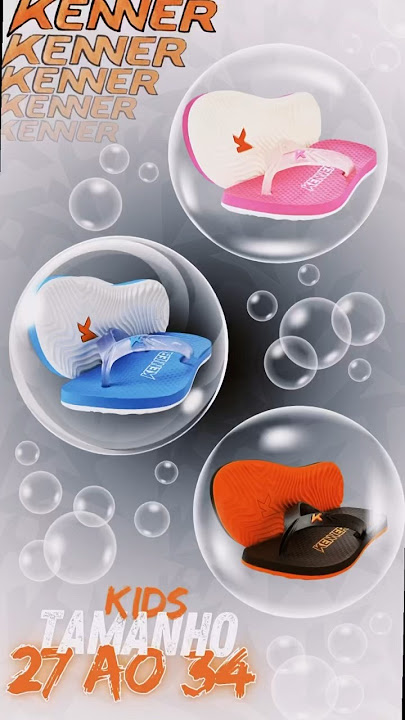 Chinelo Infantil Lançamento Kenner Novo modelo Summer KIDS 🔗 Link de compra 🛒 nos comentários.