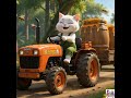 Billi Mausi Ka Honey Tractor 🍯🚜🐱 | Hindi Rhymes for kids