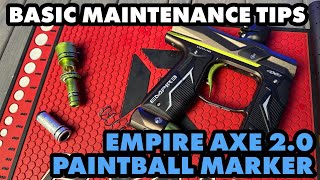 Paintball Tech Tips | Empire Axe 2.0 | Basic Maintenance Routine