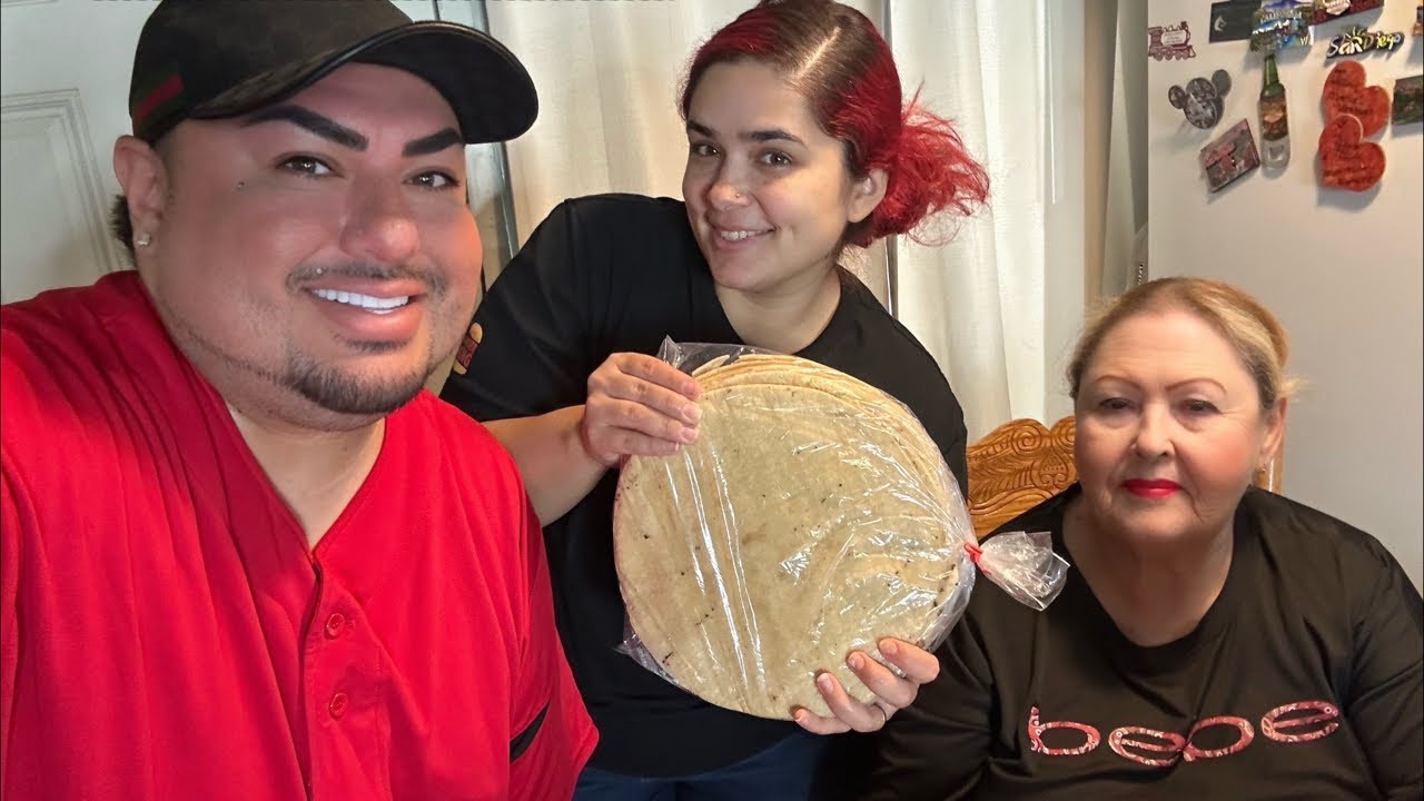 Making GIGANTIC Quesi Birria Tacos • Thank You Mija Sylvia Soria for the Gigantic Corn Tortillas ￼