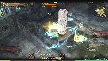 Tree of Savior CBT - Linkroller Boss Fight Solo at Sanctuary with 144 Paladin