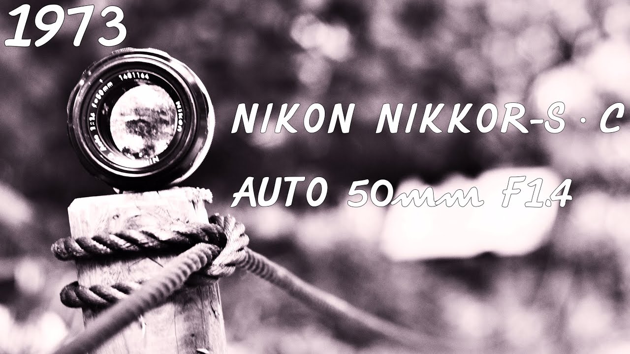 【レンズレビュー】NIKON NIKKOR S•C AUTO 50mm F1.4【オールドレンズ】