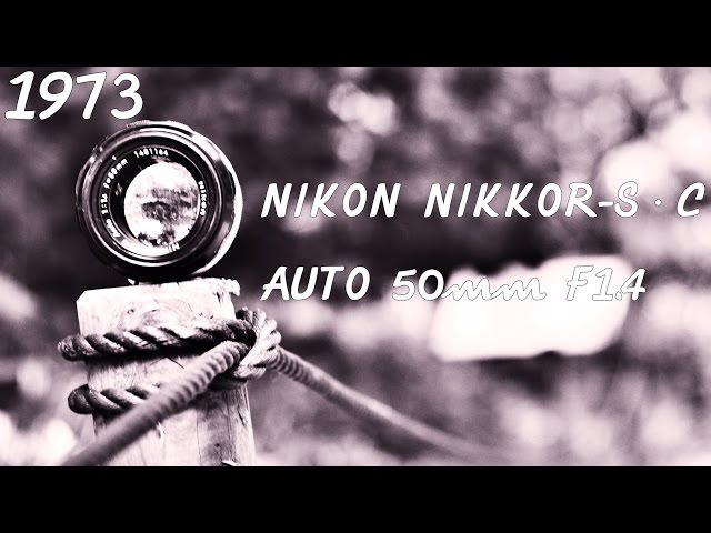 レンズレビュー】NIKON NIKKOR S•C AUTO 50mm F1.4【オールドレンズ ...