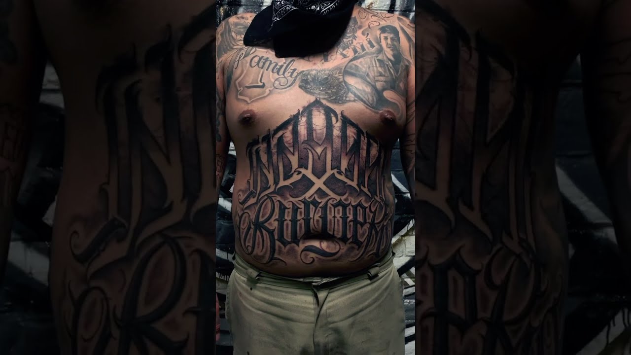 Top more than 70 stomach lettering tattoo  ineteachers