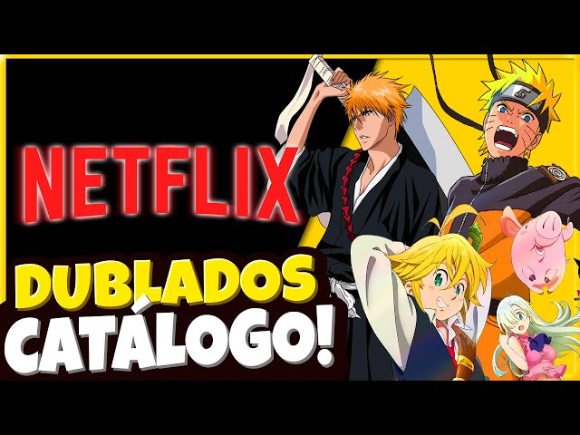 7 ANIMES PARA ASSISTIR DUBLADO NA NETFLIX EM 2022! Hashi Quebrado 